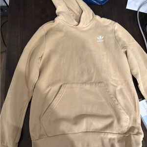 Adidas Cream Fleece Hoodie
